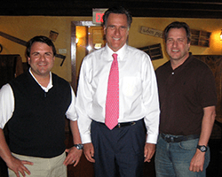 Mitt Romney Eats Bessingers BBQ